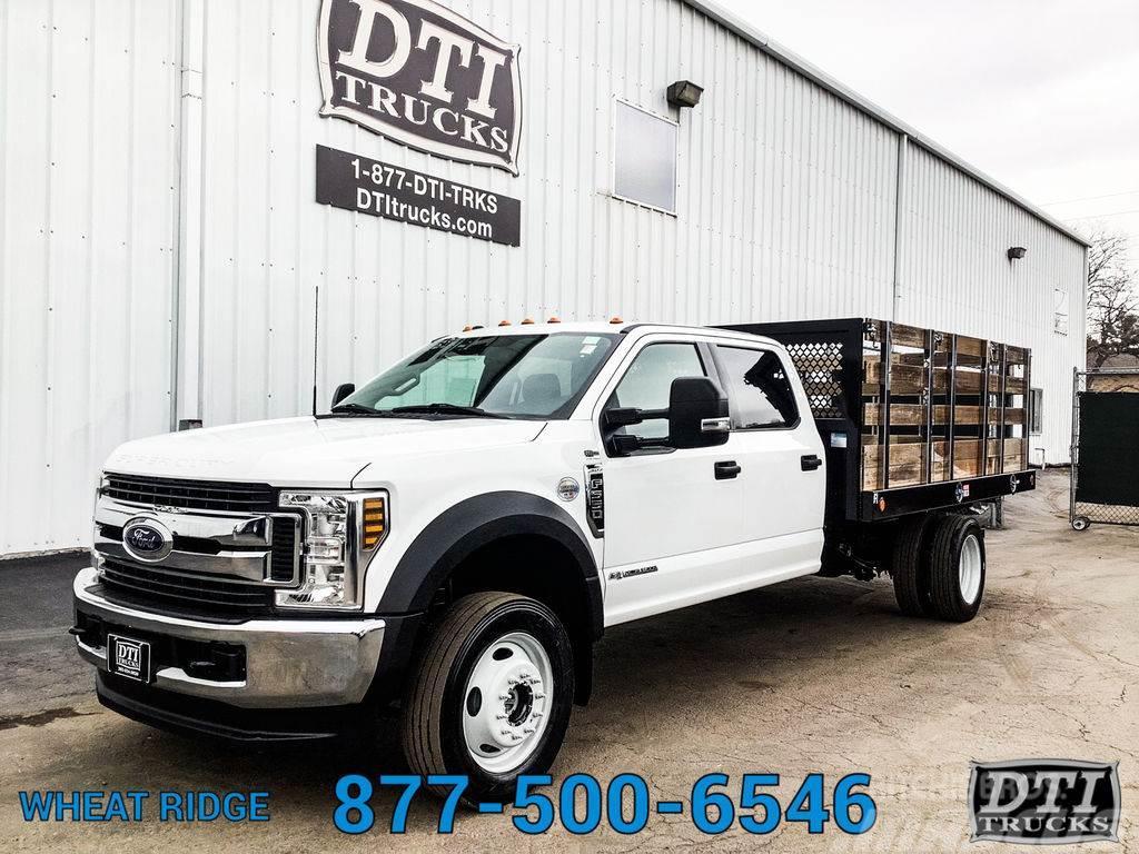 Ford F550 Flatbed Truck, Diesel, Auto, 4x4, 42 Sides Flatbed / Dropside trucks