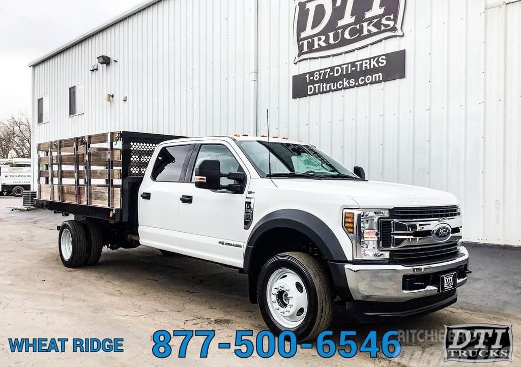 Ford F550 Flatbed Truck, Diesel, Auto, 4x4, 42 Sides Flatbed / Dropside trucks