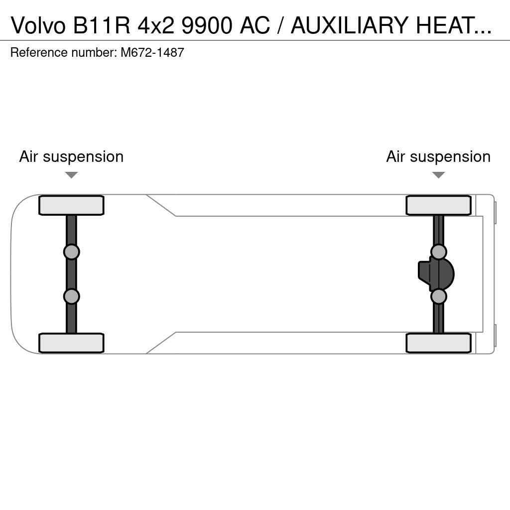 Volvo B11R 4x2 9900 AC / AUXILIARY HEATING / CD / TV / W Coaches
