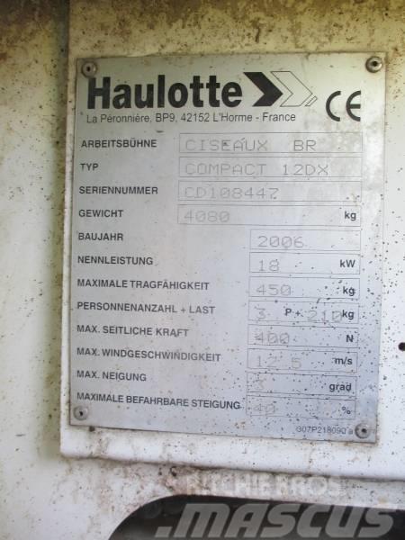 Haulotte Compact 12 DX Scissor lifts