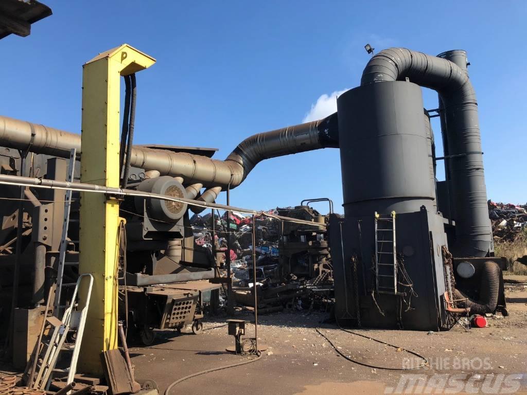 Bonfiglioli Strzępiarka 10HM metal scrap mill hammer mill Industrial balers