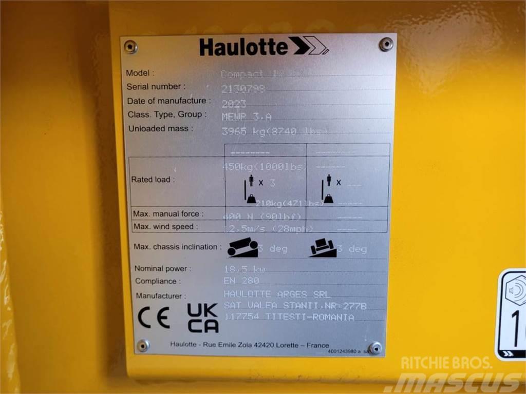 Haulotte COMPACT 12DX Valid Inspection, *Guarantee! Diesel, Scissor lifts