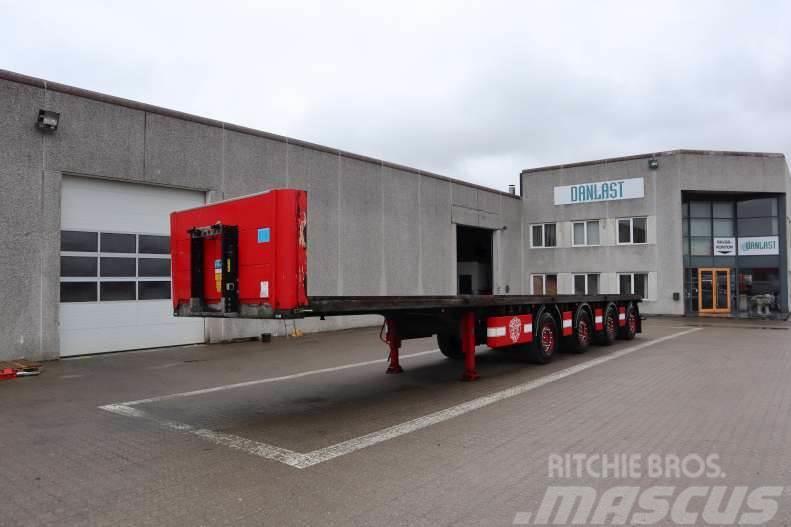 Kel-Berg 13.6 m Flatbed/Dropside semi-trailers