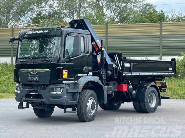 MAN TGM 18.320 4x4 Euro6e Hiab X Hiduo 228-4 Tipper trucks