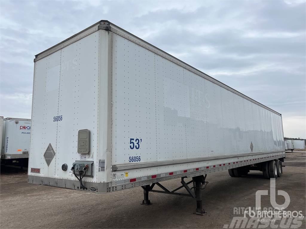  DIMOND 53 ft x 102 in T/A Box body semi-trailers