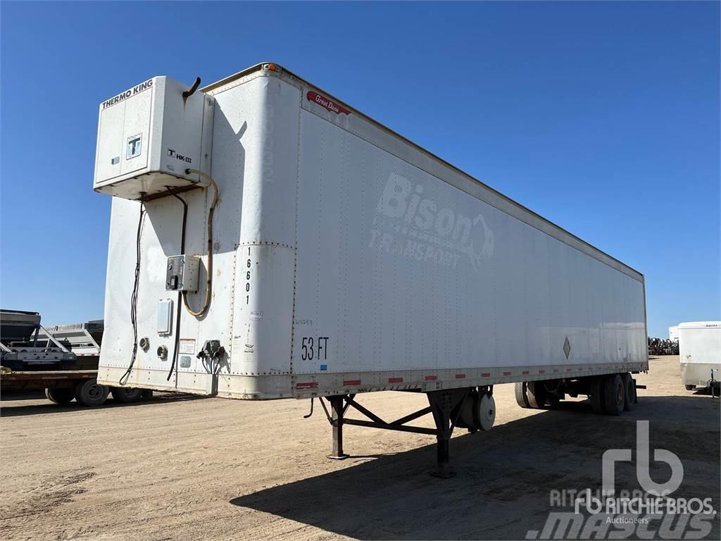 Great Dane 53 ft x 102 in T/A Heated Box body semi-trailers