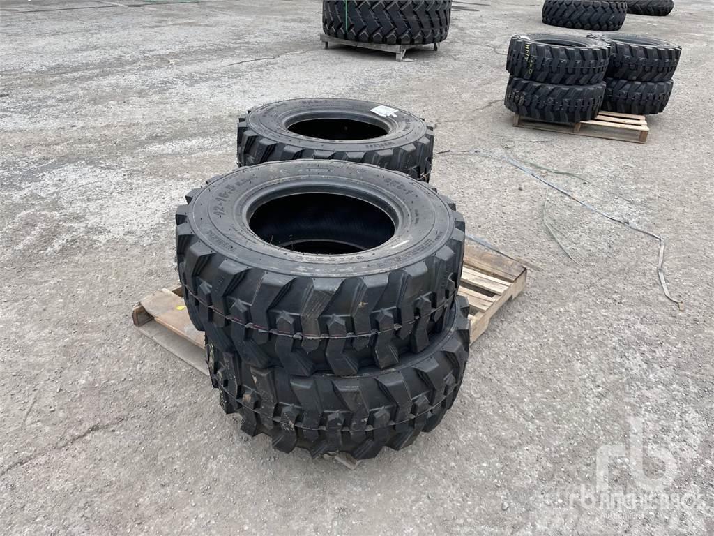  Quantity of (4) 12x16.5 (Unused) Tyres, wheels and rims