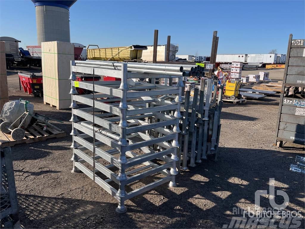 Quantity of Collapsible Stack Racks Scaffolding equipment
