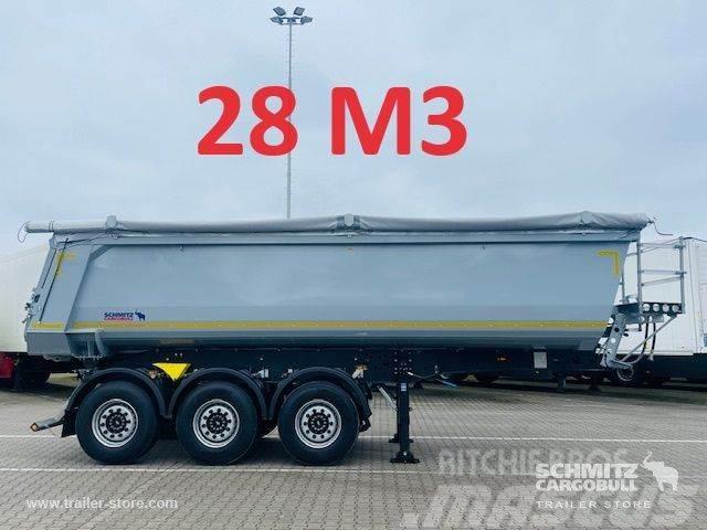 Schmitz Cargobull Tipper Steel half pipe body 29m³ Tipper semi-trailers