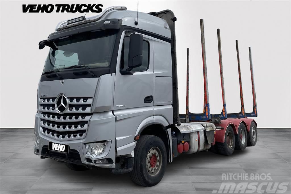 Mercedes-Benz AROCS 3663 L RIIKO- puuvarustus Timber trucks