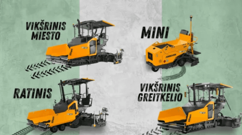 Kaip pasirinkti asfalto klotuvą?