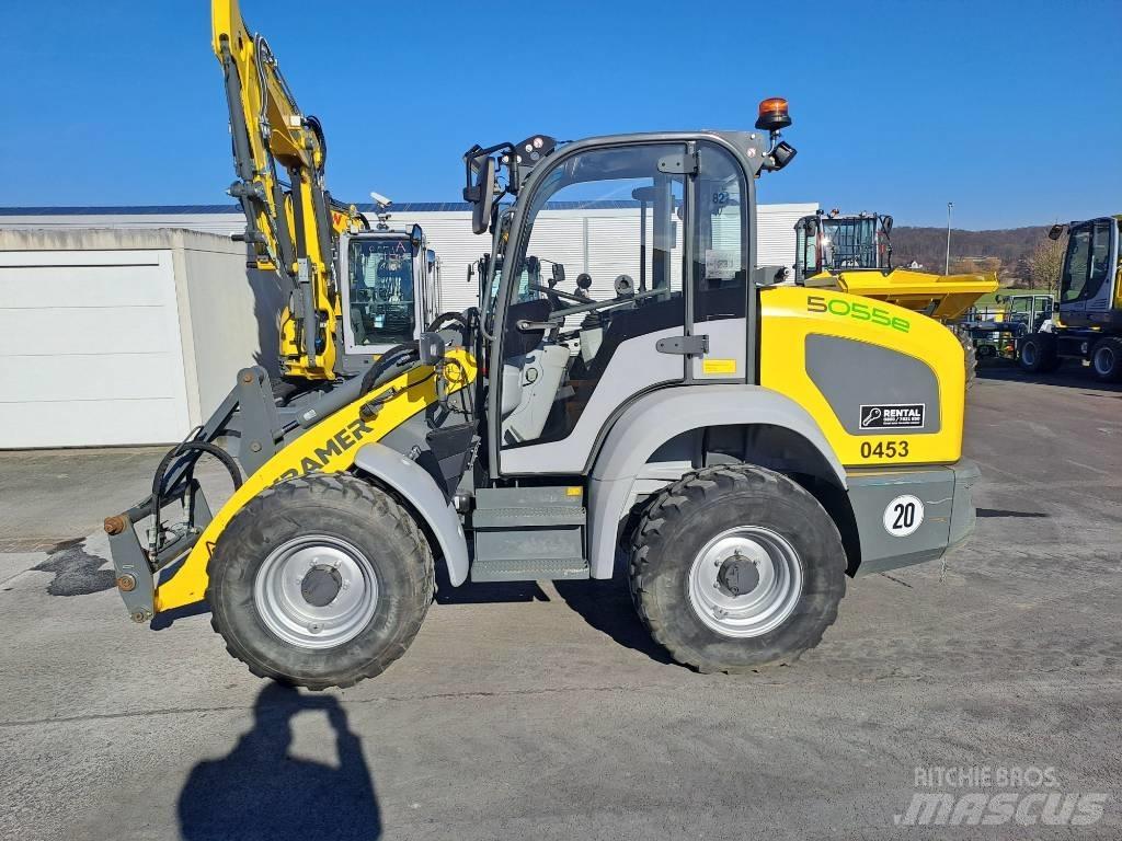 Kramer 5055e Naudoti ratiniai krautuvai