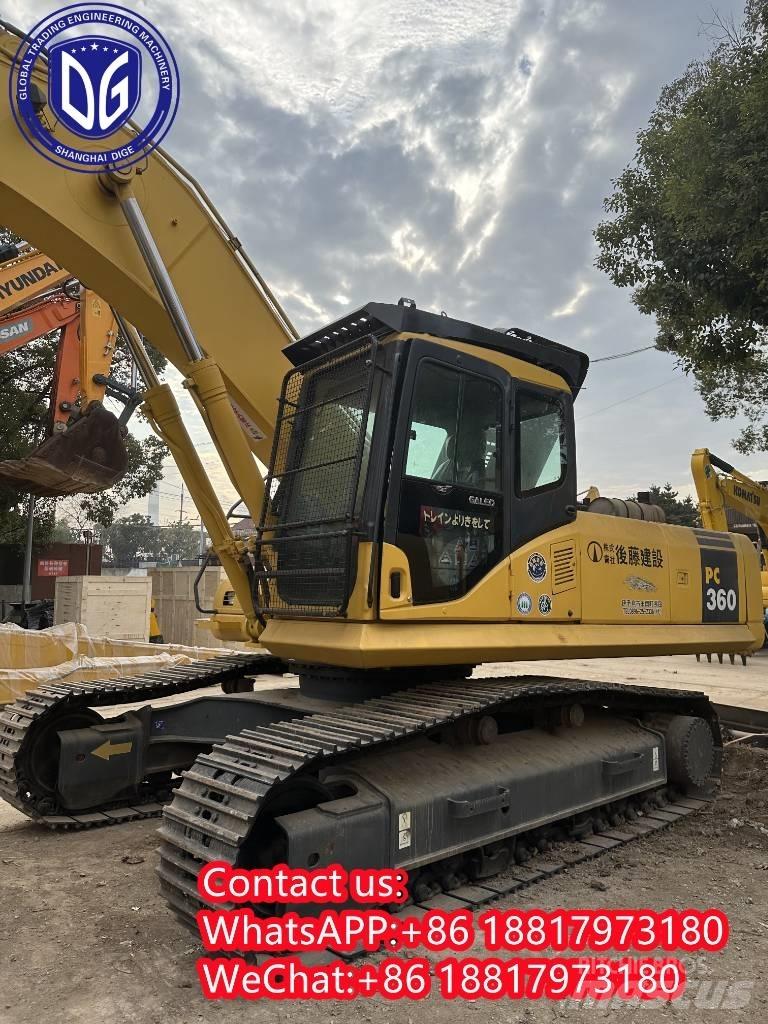 Komatsu PC 360-7 Vikšriniai ekskavatoriai