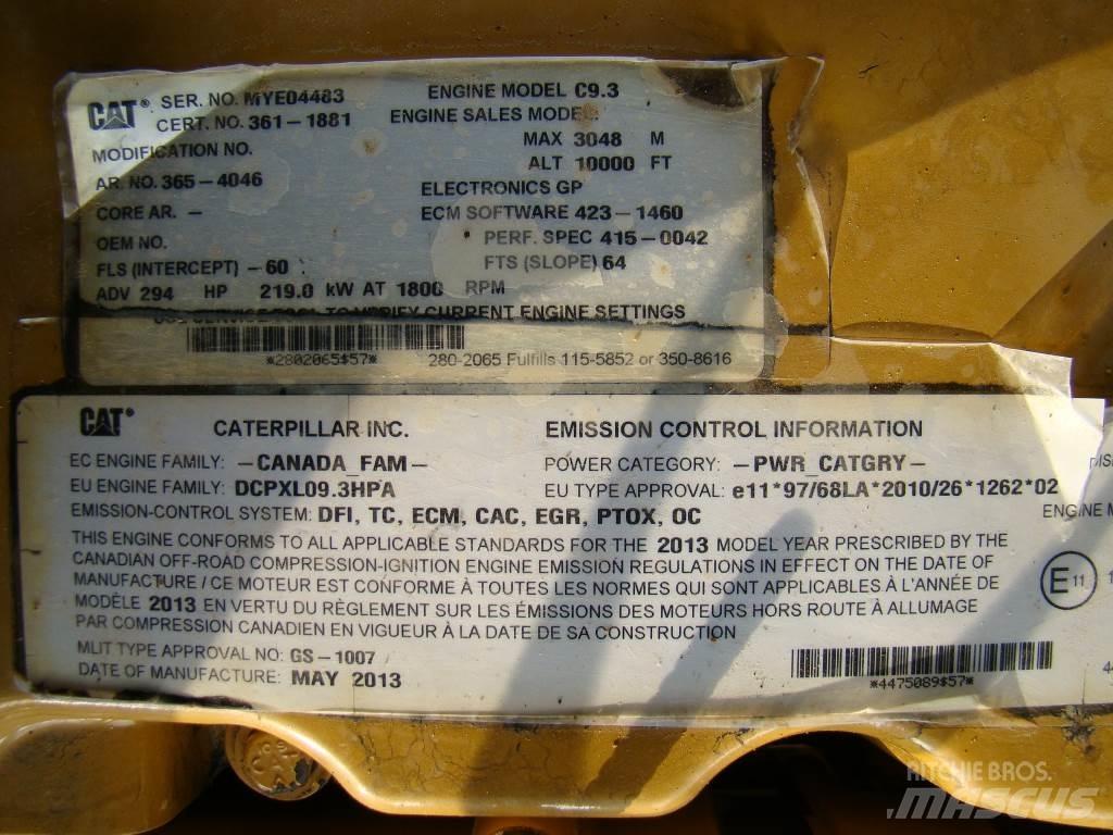 CAT 966 K Naudoti ratiniai krautuvai