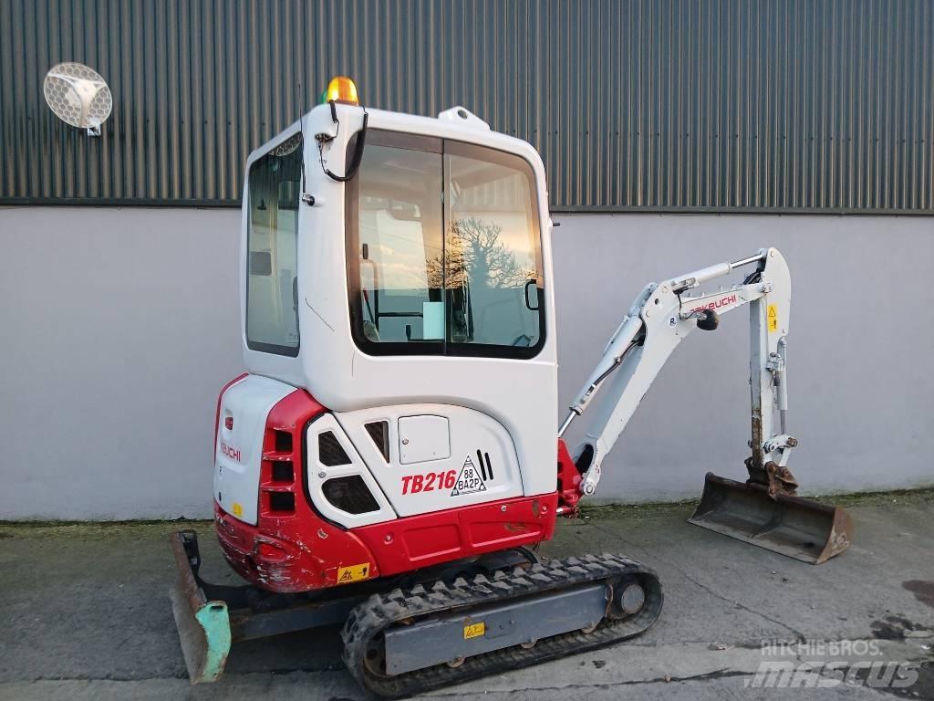 Takeuchi TB 216 Mini ekskavatoriai < 7 t
