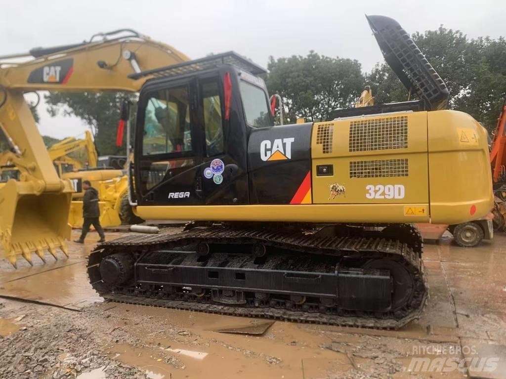 CAT 329 D Vikšriniai ekskavatoriai