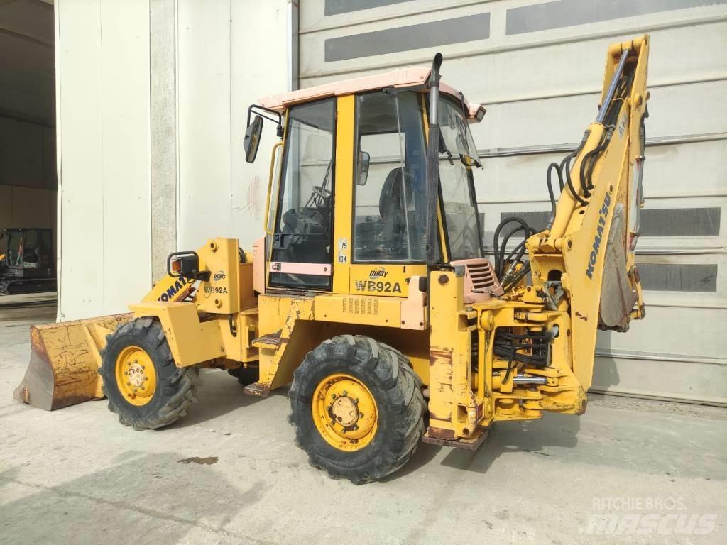 Komatsu WB 92 A Ekskavatoriniai krautuvai