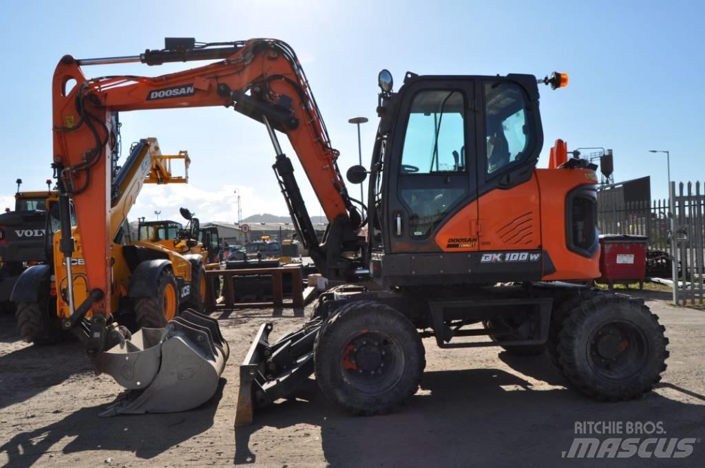 Doosan DX 100-7 Ratiniai ekskavatoriai
