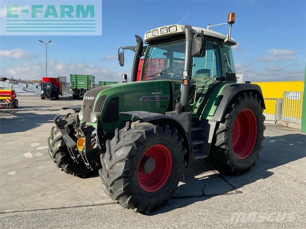 Fendt 412 Vario Traktoriai