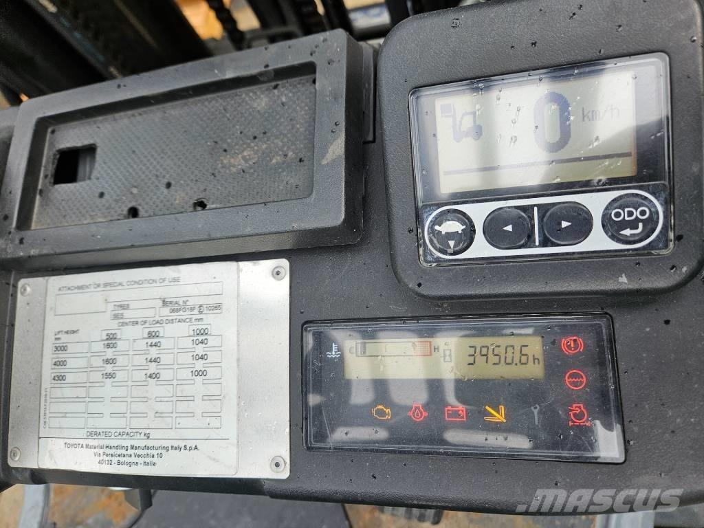 Toyota 8FGF18F LPG (dujiniai) krautuvai