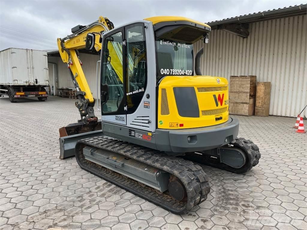 Neuson EZ80 Vidutinės galios ekskavatoriai 7-12 t