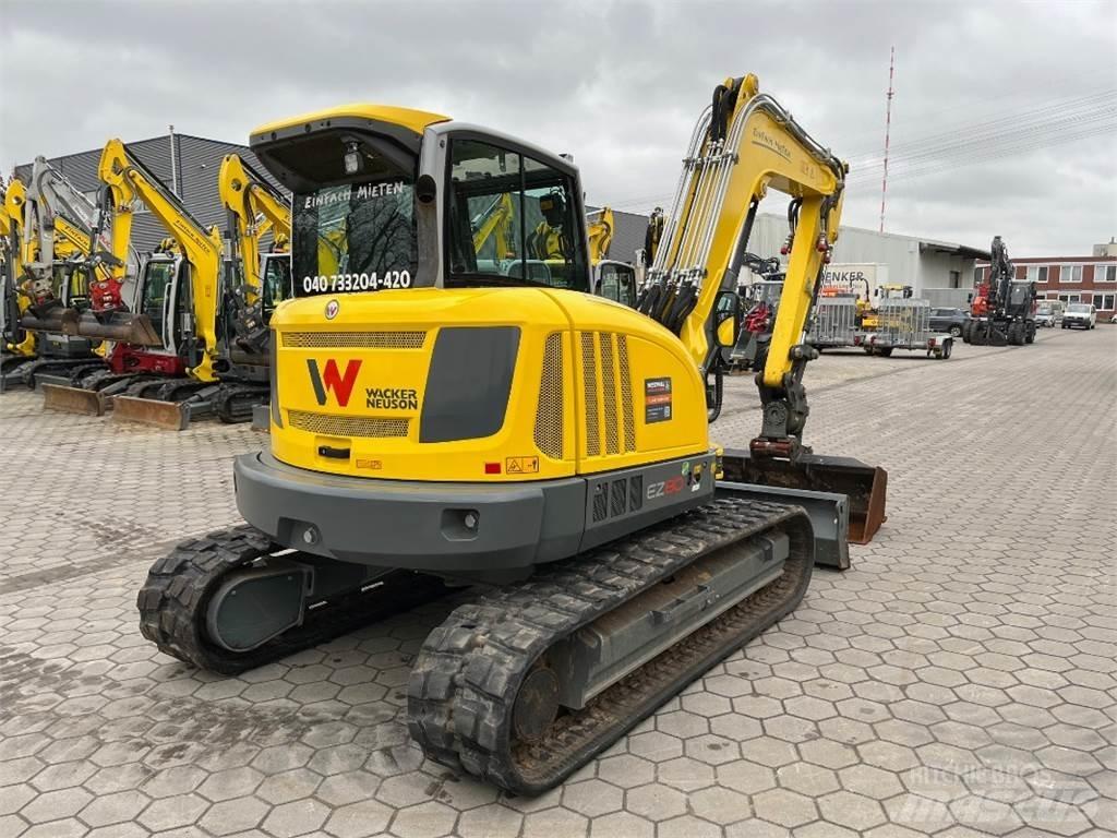 Neuson EZ80 Vidutinės galios ekskavatoriai 7-12 t