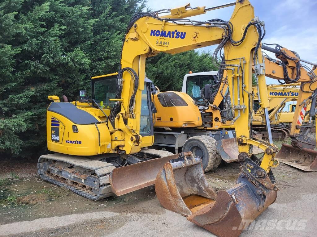 Komatsu PC88MR-11 Vidutinės galios ekskavatoriai 7-12 t