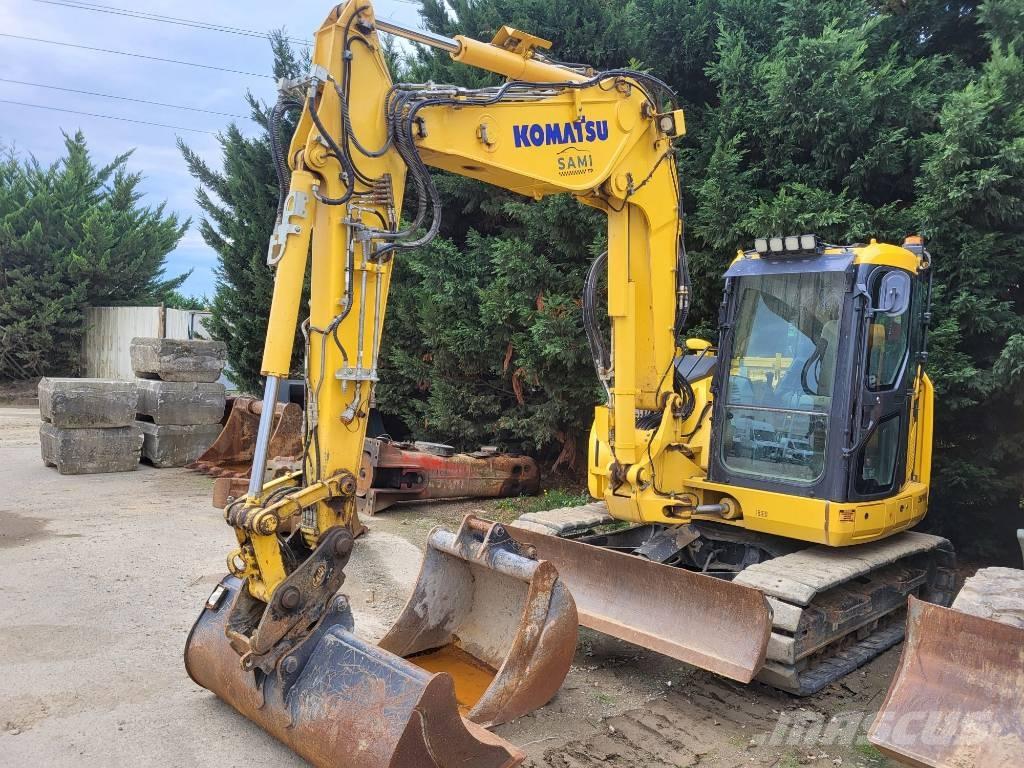 Komatsu PC88MR-11 Vidutinės galios ekskavatoriai 7-12 t