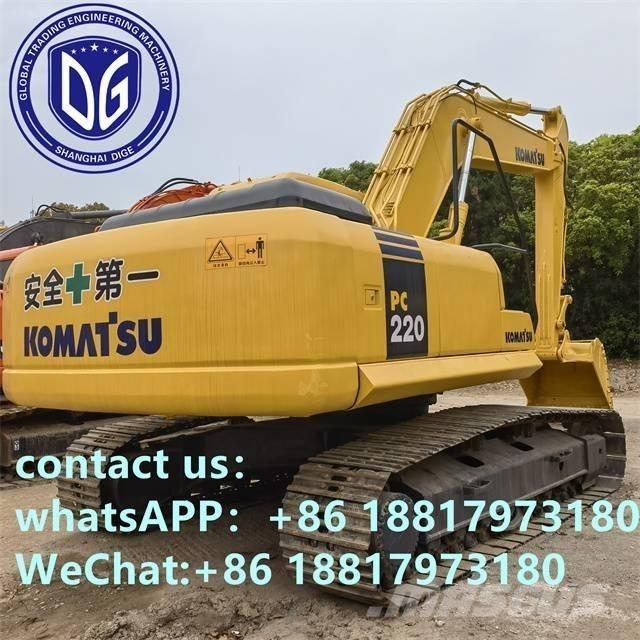 Komatsu PC220-7 Vikšriniai ekskavatoriai