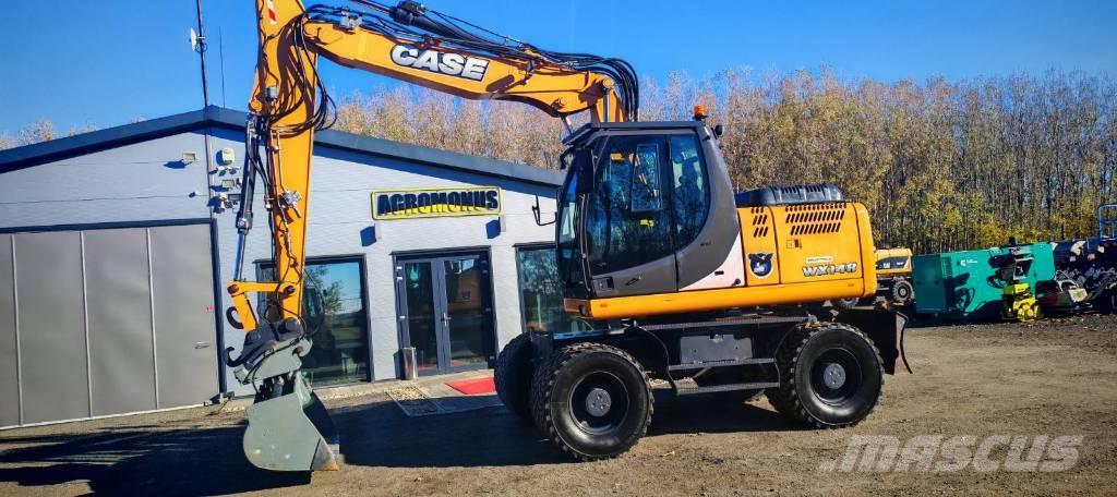 CASE WX 148 Ratiniai ekskavatoriai