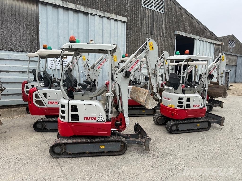 Takeuchi TB 217 R Mini ekskavatoriai < 7 t