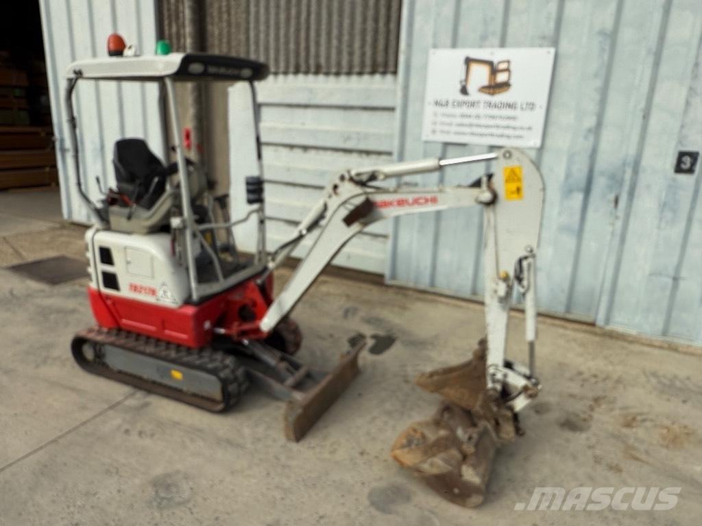 Takeuchi TB 217 R Mini ekskavatoriai < 7 t