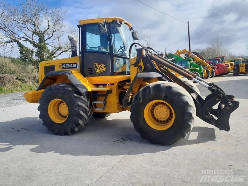 JCB 434S Naudoti ratiniai krautuvai