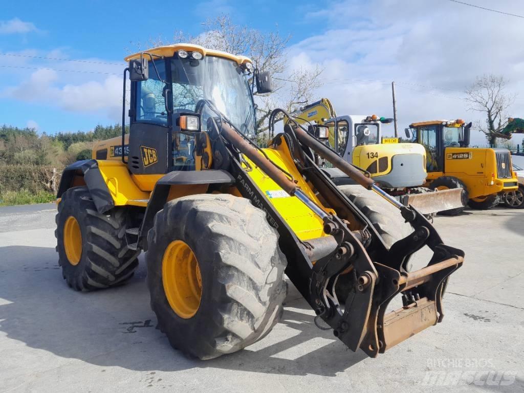 JCB 434S Naudoti ratiniai krautuvai