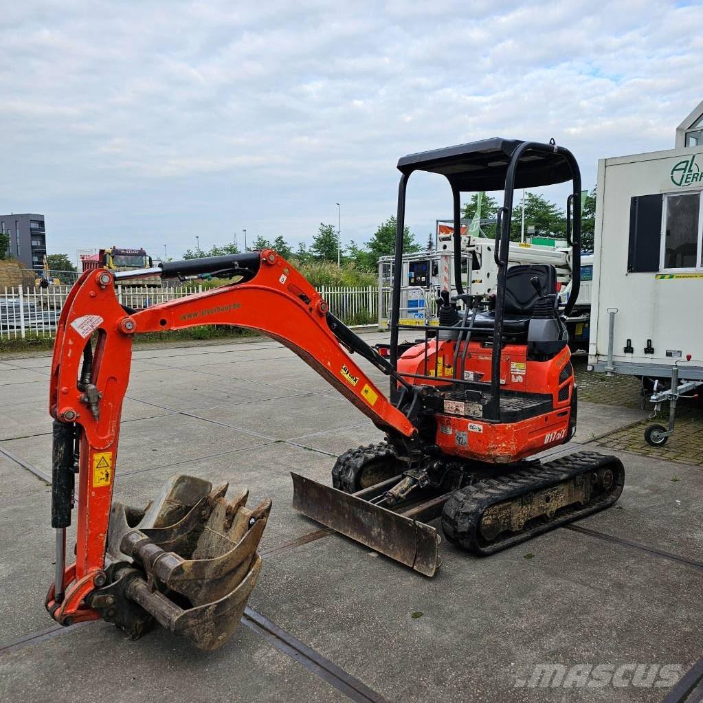 Kubota U 17-3 Mini ekskavatoriai < 7 t