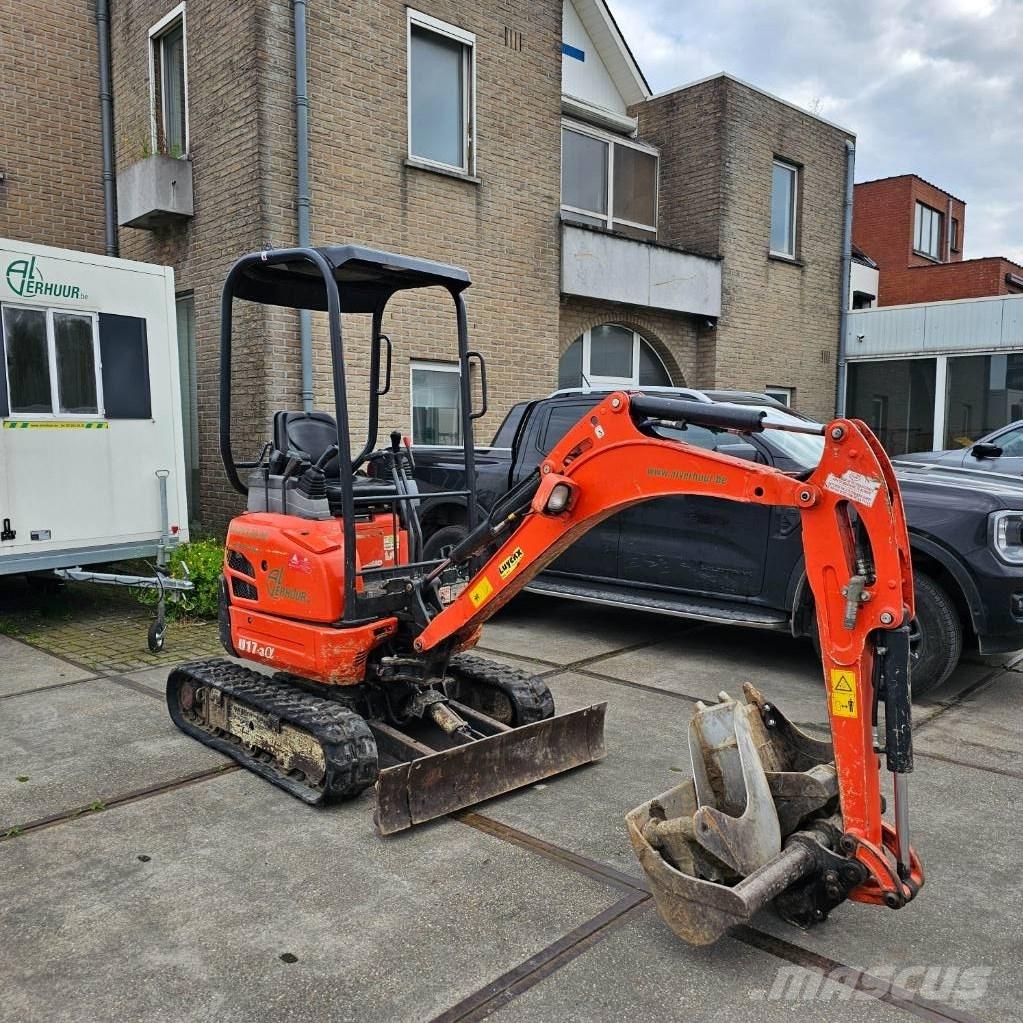 Kubota U 17-3 Mini ekskavatoriai < 7 t