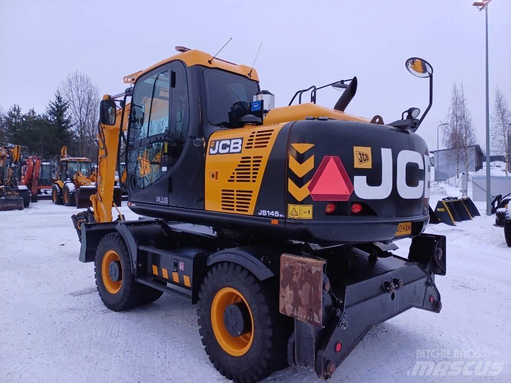 JCB JS 145 W Ratiniai ekskavatoriai