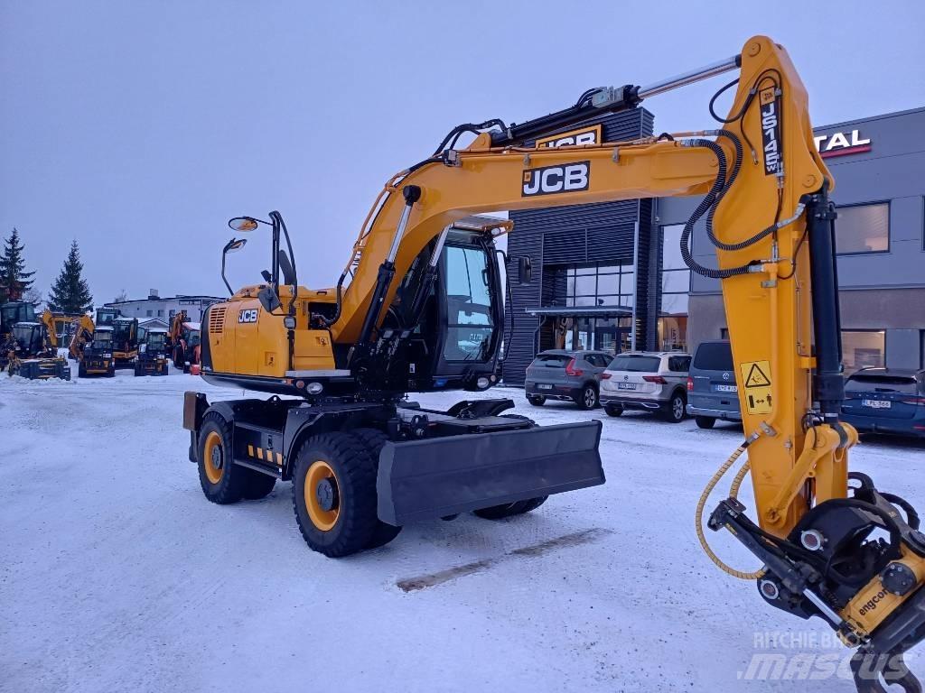 JCB JS 145 W Ratiniai ekskavatoriai