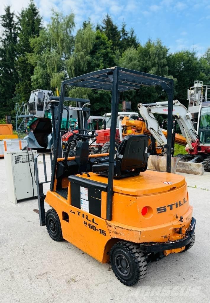 Still R 60-16 Elektriniai šakiniai krautuvai