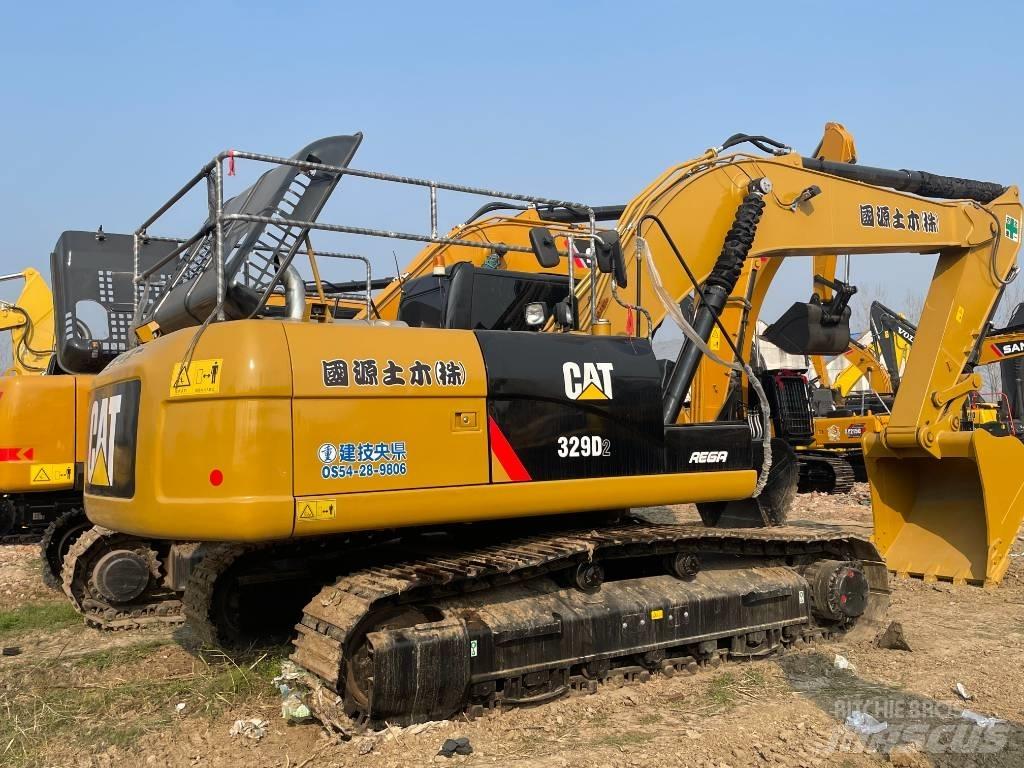 CAT 329 D Vikšriniai ekskavatoriai