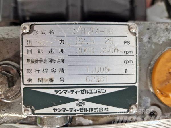 Yanmar 3TNE74-DG Varikliai