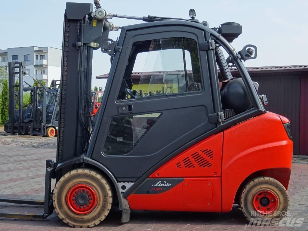 Linde H30T-02 LPG (dujiniai) krautuvai