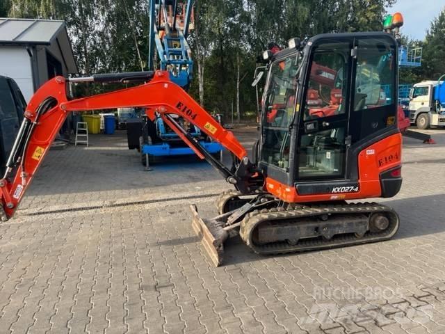 Kubota KX 027 Mini ekskavatoriai < 7 t