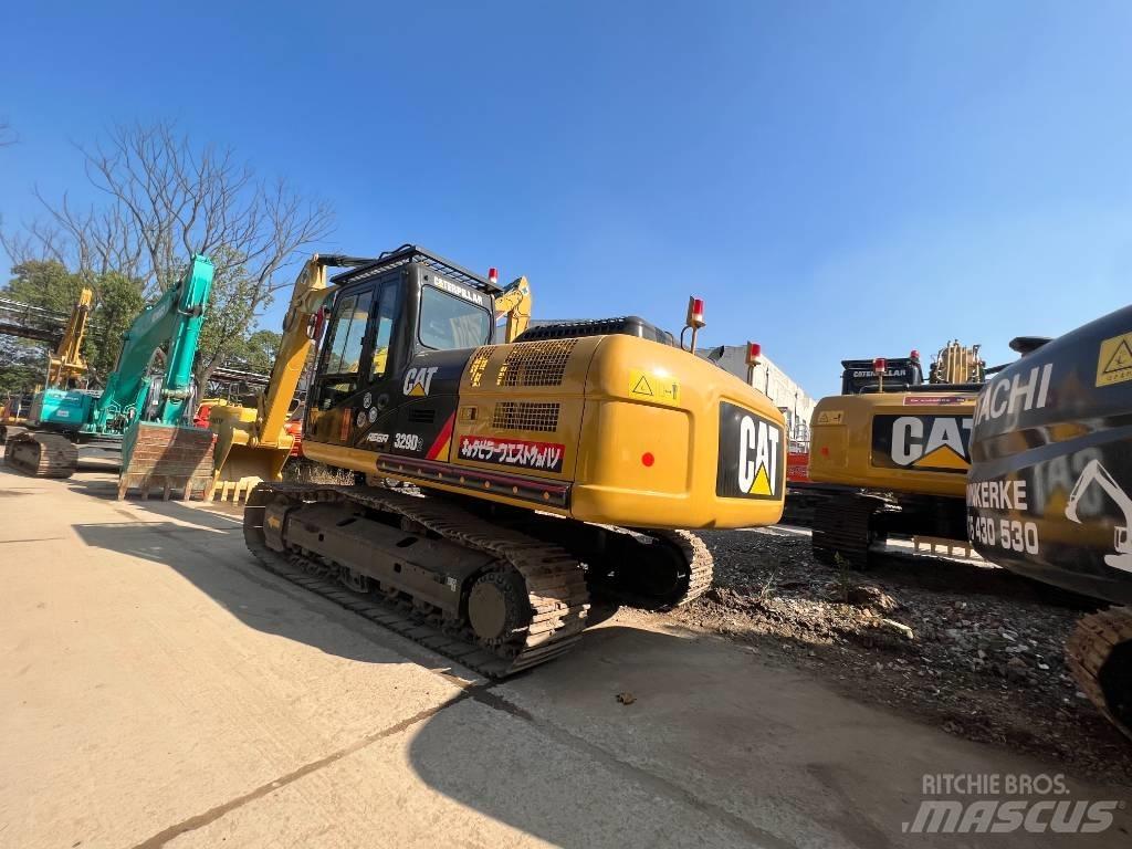 CAT 329D Vikšriniai ekskavatoriai