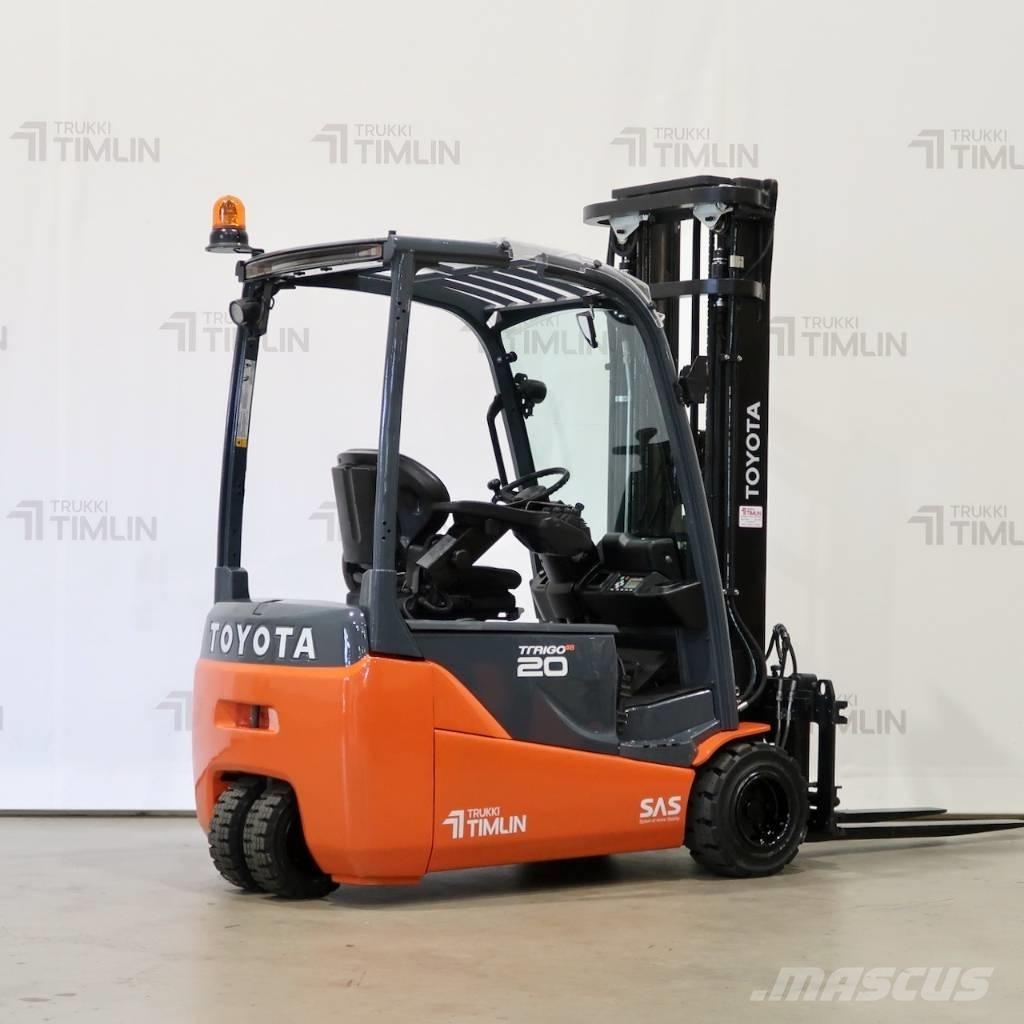 Toyota 8FBE20T Elektriniai šakiniai krautuvai