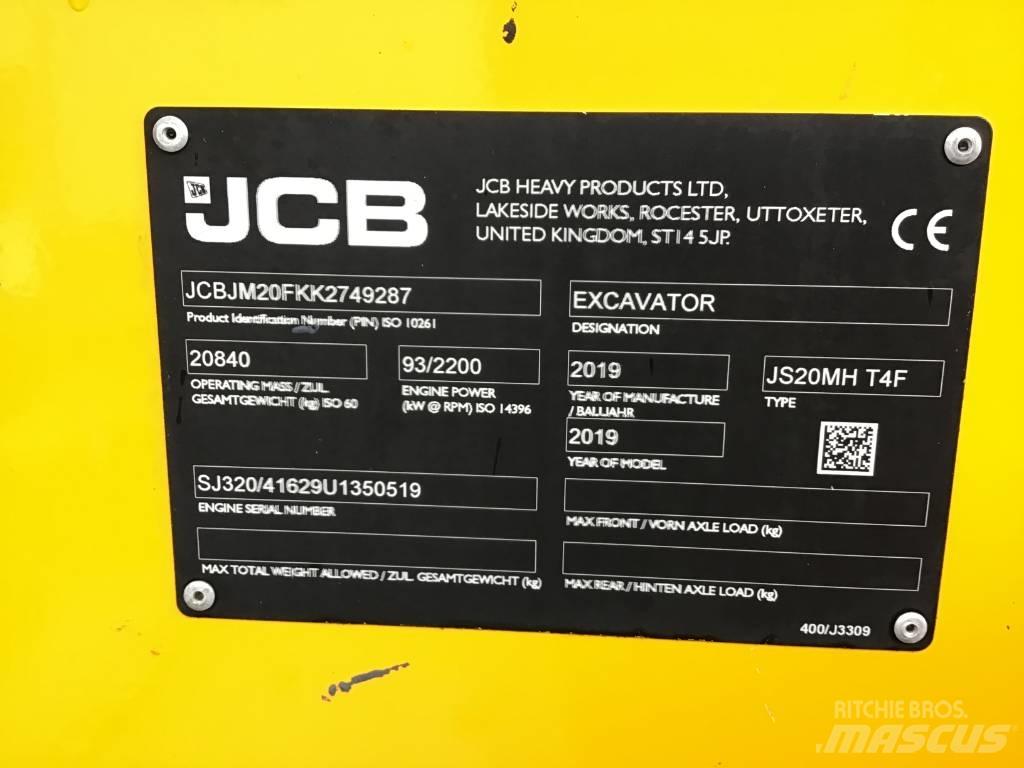 JCB JS 20 MH Atliekų / pramoniniai krautuvai