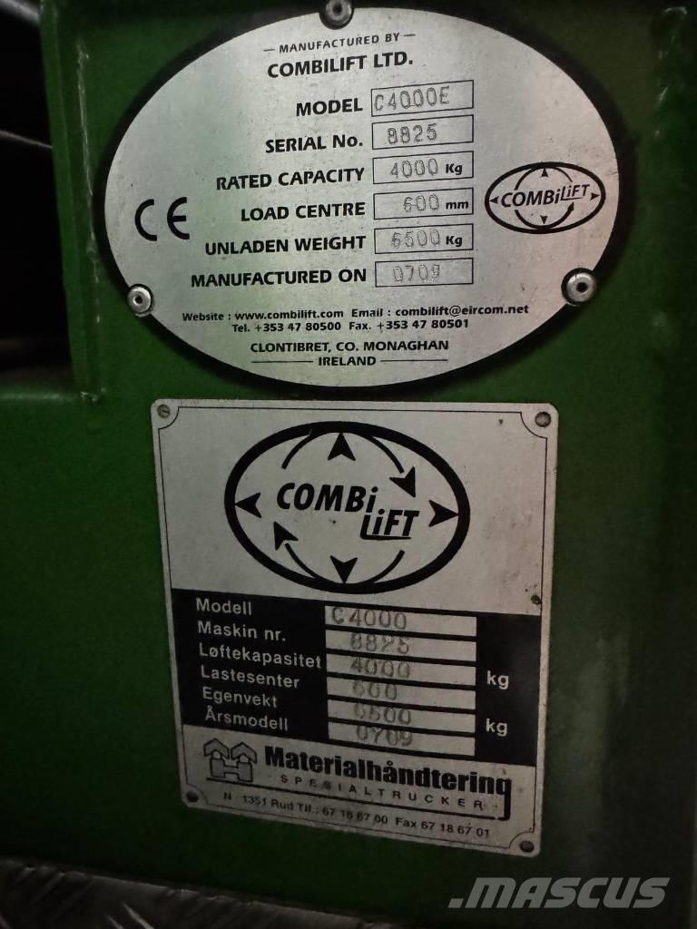 Combilift C 4000 E Krautuvai su pakrovimu iš šonų