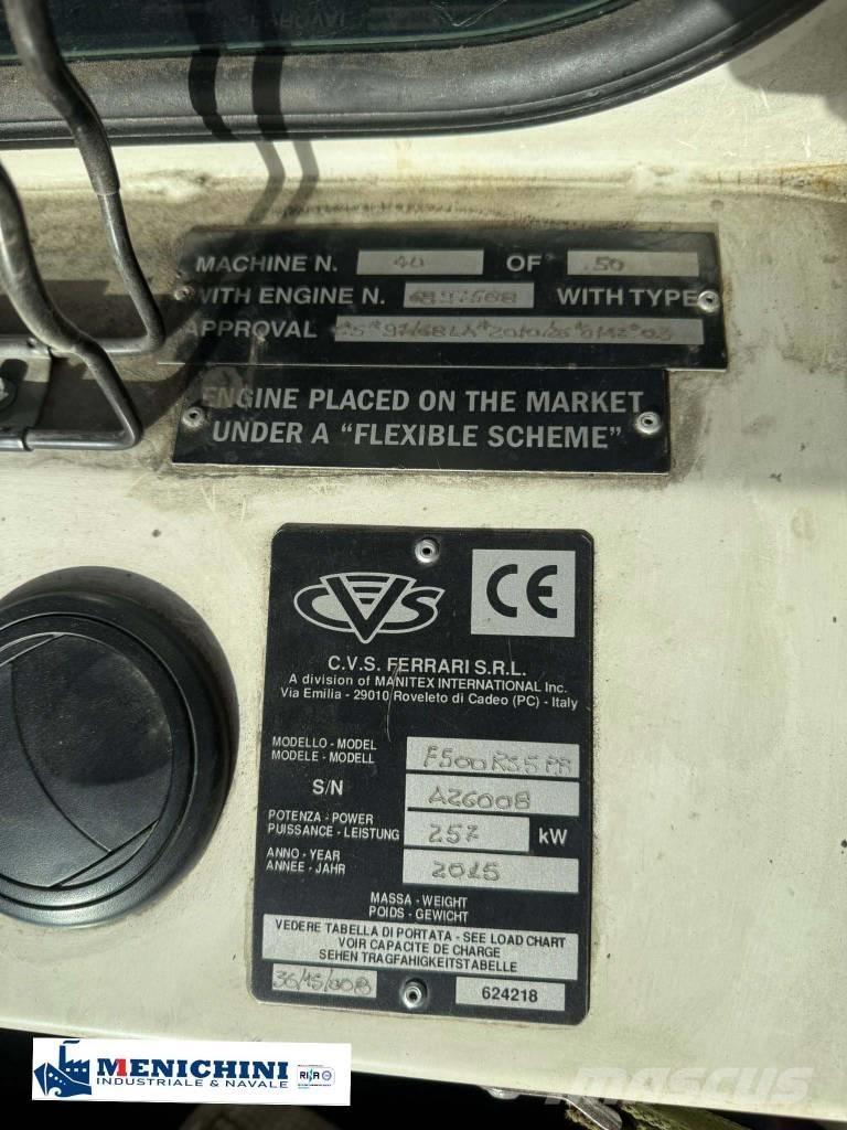 CVS Ferrari F500 Konteinerių krautuvai