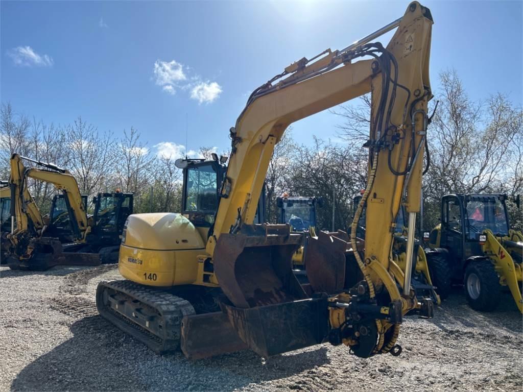 Komatsu PC80 MR Vidutinės galios ekskavatoriai 7-12 t