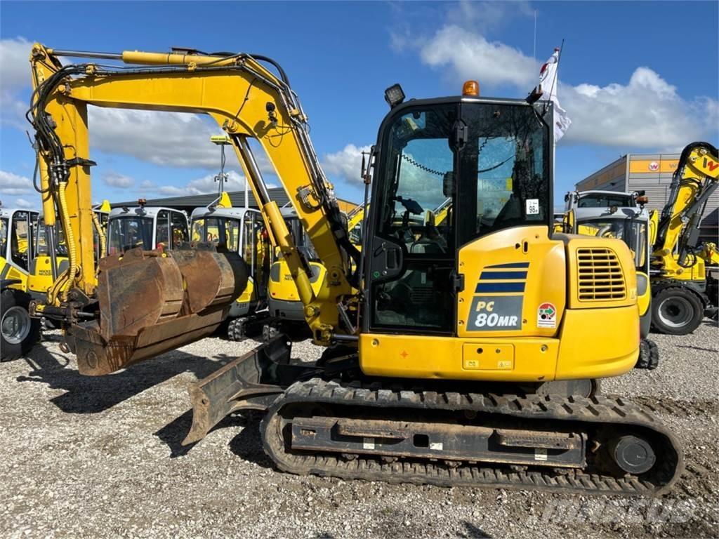 Komatsu PC80 MR Vidutinės galios ekskavatoriai 7-12 t